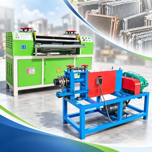 radiator separator machine customer case feature picture
