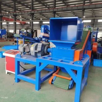 double shaft machine for pre-shredding