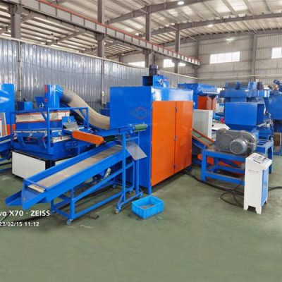 cable wire granulation plant