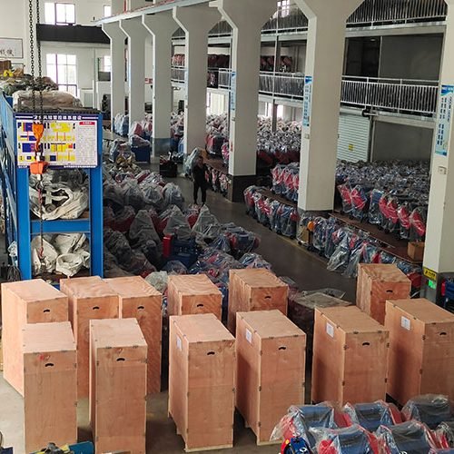 BS-AN125 industrial wire stripping machine packing picture from bsgh granulator factory