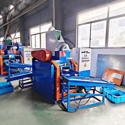 Machine de granulation de fil de cuivre moyen BS-D75 de BSGH-45 degrés Real Shot