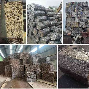 Ballenpresse für Schrottmetall (Ballenpresse) von BSGH GRANULATOR FACTORY