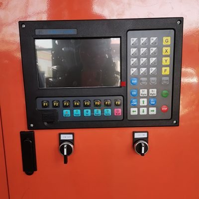 Controle CNC da máquina de corte de carcaça de compressor de plasma da BSGH-Real shot a curta distância