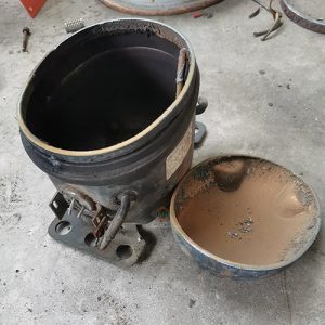 Final Product(Cut compressor shell) of Plasma Cutting Machine from BSGH-02