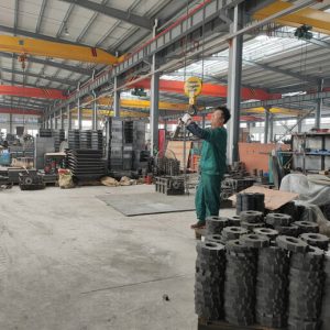 strenge Qualitätskontrolle in der Fabrik