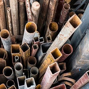 Raw Materials(Scrap Steel Bar) of AS-1000(100T) Alligator Shear Machine from BSGH