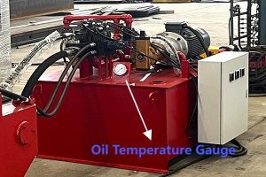 alligator check oil tempture