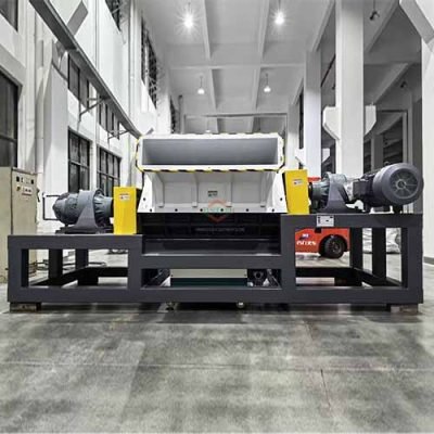 bsgh granulator BS-D1400 twin shaft shredder machine for IBC tote