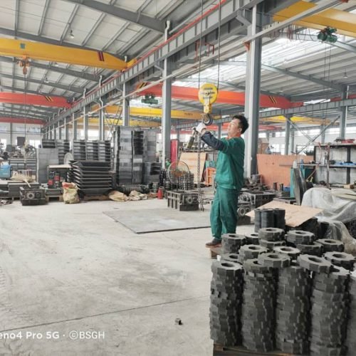 Fábrica de granuladores de cables de BSGH