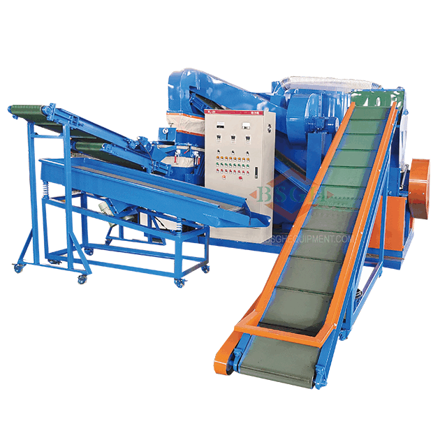 copper-wire-scrap BS-D60 copper wire granulator machine