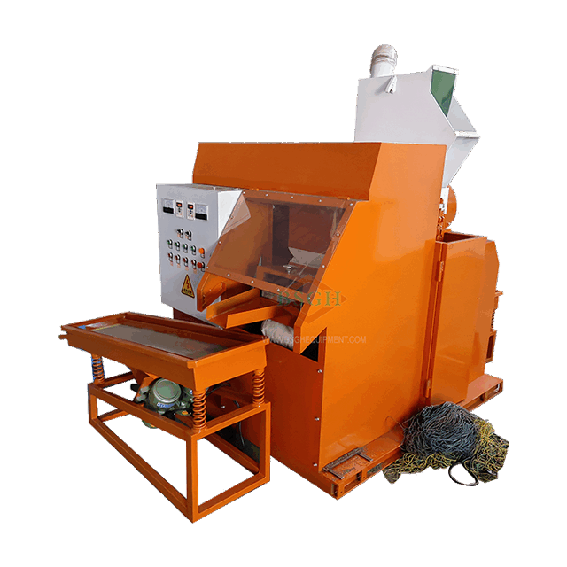 BS-D70 homemade copper wire granulator machine