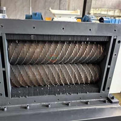 MS-D800 heavy duty Vertical double shaft shredder machine from bsgh granulator