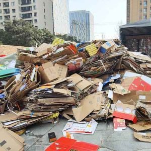 industrial paper baler raw material