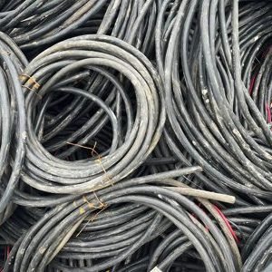 fils de câbles de rebut