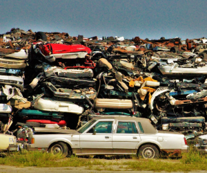 scrap car shell from bsgh granulator