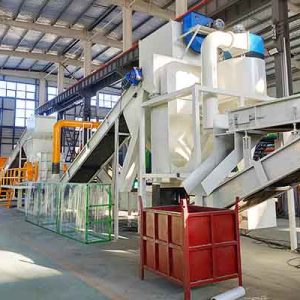 scrap motor stator and rotor recycling line from bsgh granulator
