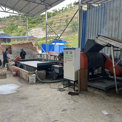 máquina granuladora de cobre tipo úmido